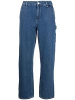 Carhartt WIP mid-rise straight-leg jeans - Bleu - thumbnail