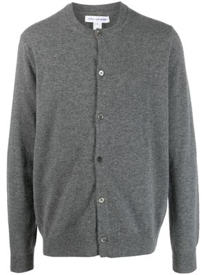 Comme Des Garçons Shirt cardigan en maille à encolure ronde - Gris