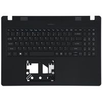 Acer Laptop Toetsenbord Qwerty US + Top Cover, BL Zwart - thumbnail