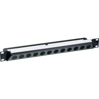 Neutrik Glasvezelconnnector, accessoire NZP1RU-12 Paneel