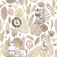 Cristiana Masi Happy Behang met jungle dieren - 14838