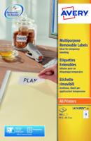 Etiket avery l4743rev-25 99.1x42.3mm wit 300st