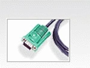 Aten 2L5203U toetsenbord-video-muis (kvm) kabel Zwart 3 m