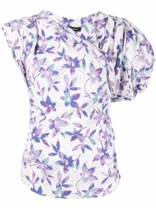 ISABEL MARANT blouse Madinea à fleurs - Violet