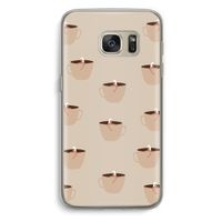 Morning coffee: Samsung Galaxy S7 Transparant Hoesje