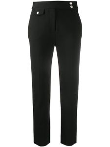 Veronica Beard pantalon slim à taille haute - Noir