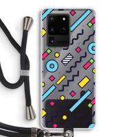 8-bit N°8: Samsung Galaxy S20 Ultra Transparant Hoesje met koord