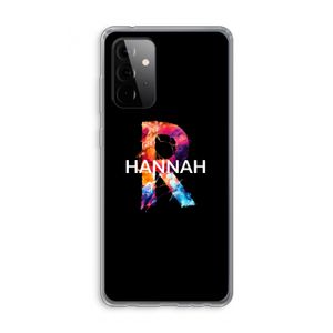 Abstract Spectrum: Samsung Galaxy A72 Transparant Hoesje