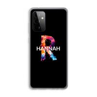 Abstract Spectrum: Samsung Galaxy A72 Transparant Hoesje