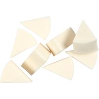 Creativ Company Sponzen, l: 40 mm, b: 25 mm, wit, 8 stuk/ 1 doos Creativ Company Sponzen, l: 40 mm, b: 25 mm, wit, 8 stuk/ 1 doos