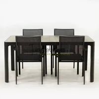 Tuinset Delia met Castilla 160cm tafel