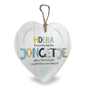 Cadeau Tegeltje Geboorte Jongen