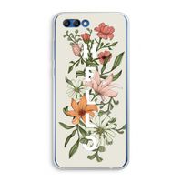 Hello bloemen: Honor 10 Transparant Hoesje