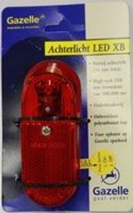 Gazelle Achterlicht xb batterij led rood