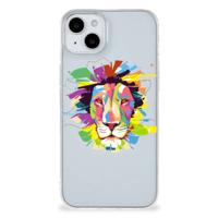 iPhone 15 Telefoonhoesje met Naam Lion Color iPhone 15 Telefoonhoesje met Naam Lion Color