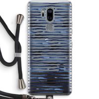 Verrassende lijnen: LG G7 Thinq Transparant Hoesje met koord Verrassende lijnen: LG G7 Thinq Transparant Hoesje met koord