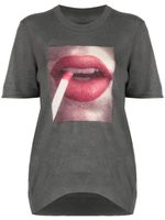 Zadig&Voltaire haut en cachemire à imprimé photographique - Gris