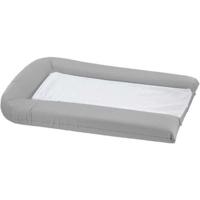 DOMIVA Aankleedkussen pvc parelgrijs + 2 sponzen