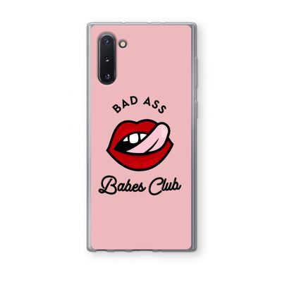 Badass Babes Club: Samsung Galaxy Note 10 Transparant Hoesje