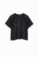 Sportief T-shirt met mesh - BLACK - XL