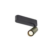 SLV OpbouwspotGrip! M brons met zwart 3000K - 1009073