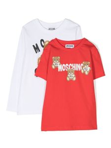 Moschino Kids t-shirt à imprimé Teddy Bear - Blanc