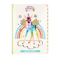 Totum rainbow pets - sticky notes boekje hert