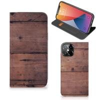iPhone 12 Pro Max Book | Wallet Case | Old Wood