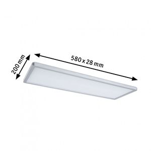 Paulmann Atria Shine 71020 LED-plafondlamp 20 W RGBW Chroom (mat)