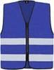 Korntex KX217 Hi-Vis Safety Vest Cologne With Front Zipper - Royal Blue - 3XL