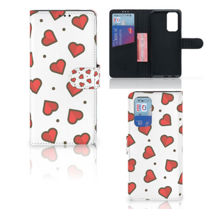 OnePlus 9 Pro Telefoon Hoesje Hearts