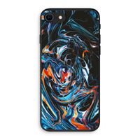 Black Unicorn: iPhone SE 2020 Biologisch afbreekbaar hoesje