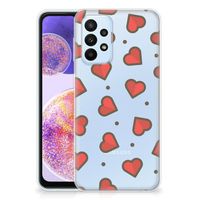 Samsung Galaxy A23 TPU bumper Hearts