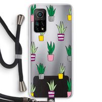 Sanseveria: Xiaomi Mi 10T 5G Transparant Hoesje met koord