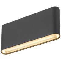 SLV OVAL 18 black 1007144 LED-wandlamp 9.3 W LED Zwart