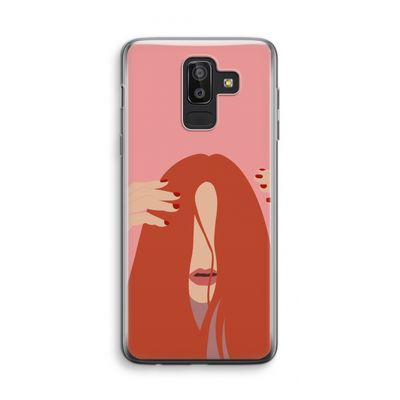 Woke up like this: Samsung Galaxy J8 (2018) Transparant Hoesje