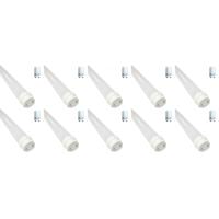 LED TL Buis T8 150cm 22W - Starter Inclusief - Helder Wit 6400K (10 Pack)