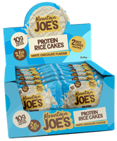Mountain Joe&apos;s Protein Rice Cakes White Chocolate (12 x 64 g)