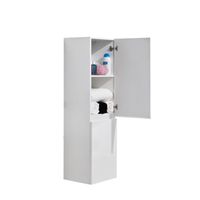Kolomkast BWS London 35x30x160 cm Wit