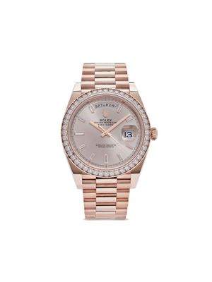 Rolex montre Day-Date 40 mm non portée (2023) - Rose