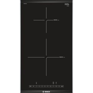 Bosch PIB375FB1E kookplaat Zwart, Roestvrijstaal Ingebouwd Inductiekookplaat zones 2 zone(s)