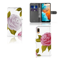 Huawei Y6 (2019) Hoesje Roses - thumbnail