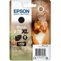 Epson Squirrel Singlepack Black 378XL Claria Photo HD Ink - thumbnail