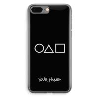 Squid Game: iPhone 8 Plus Transparant Hoesje