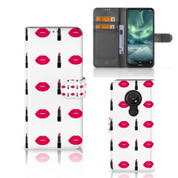 Nokia 7.2 | Nokia 6.2 Telefoon Hoesje Lipstick Kiss - thumbnail