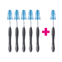 GUM Trav-Ler 2.6 mm zwart - 5+1 Gratis