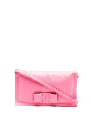Ferragamo sac porté épaule Viva Bow - Rose