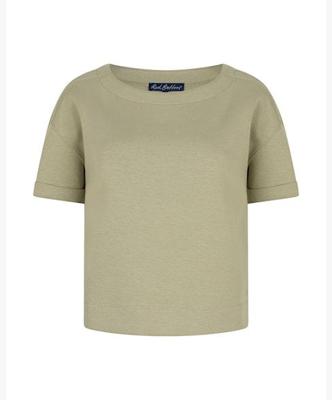 Red Button Skyler Scuba Top Srb4954 T-shirt Korte Mouw Summersage