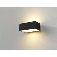 Artdelight Buitenlamp up down Eindh 13cm - zwart WL EINDH100 ZW LED