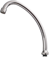 Cornat zwenkuitloop eengatskraan 200mm - tec351204